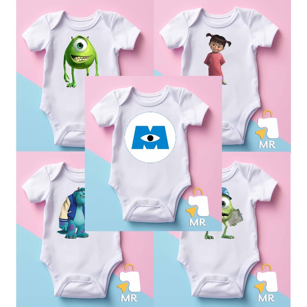 Body infantil MOSNTROS SA | Roupinha Criativa para Bebê