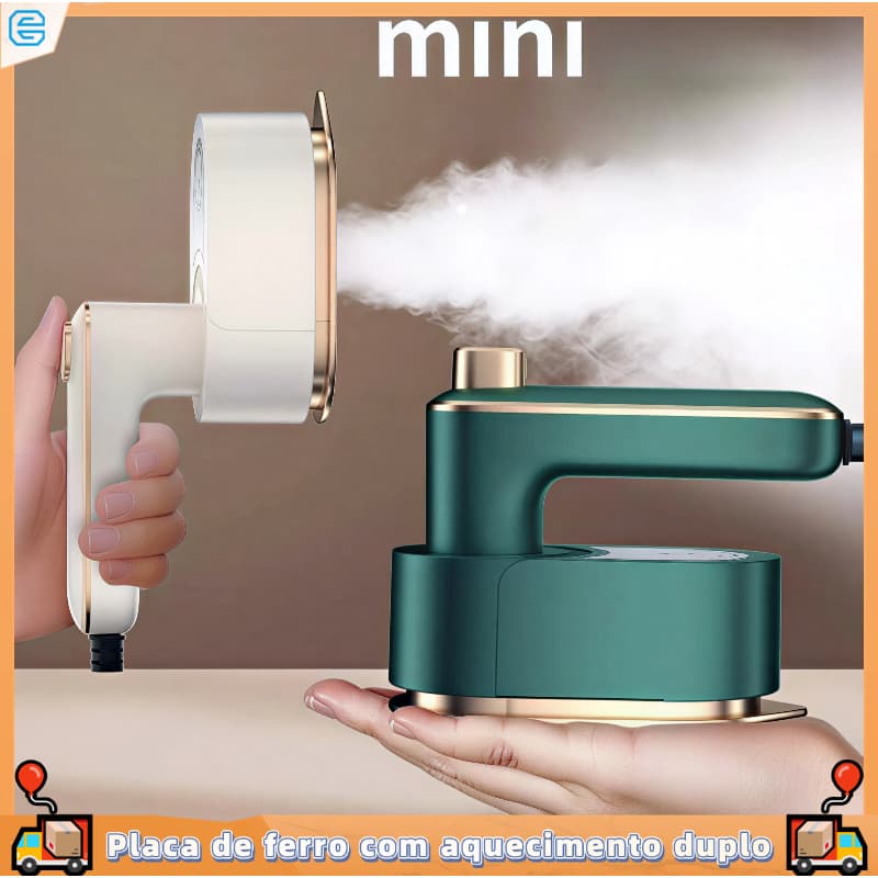 Mini Ferro De Passar Roupas A Vapor Para Viagem | Elétrico Portátil Pequeno/Casa -Bivolt
