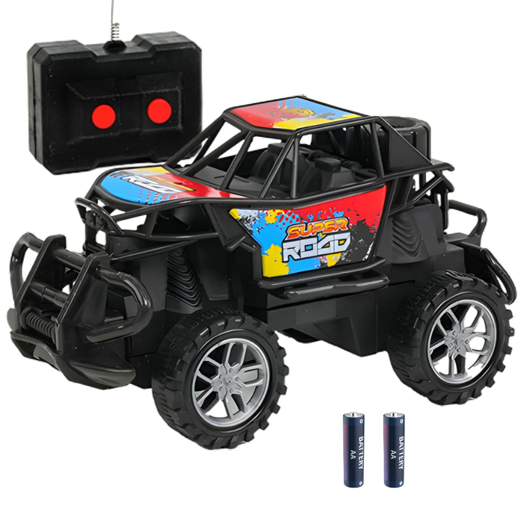 CARRINHO DE CONTROLE REMOTO JEEP SEM FIO BRINQUEDO CROSS ROAD