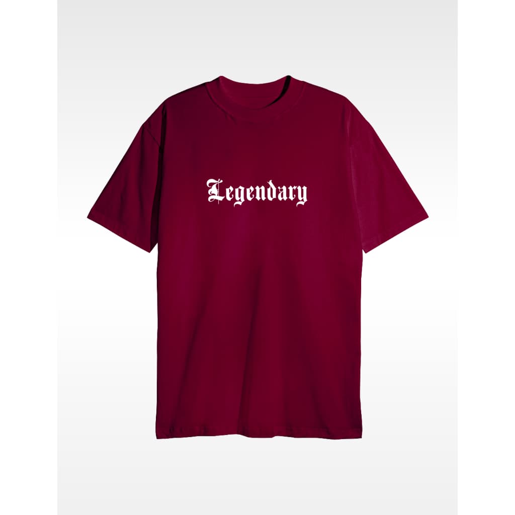 Camiseta Streetwear 100% Algodão Legendary
