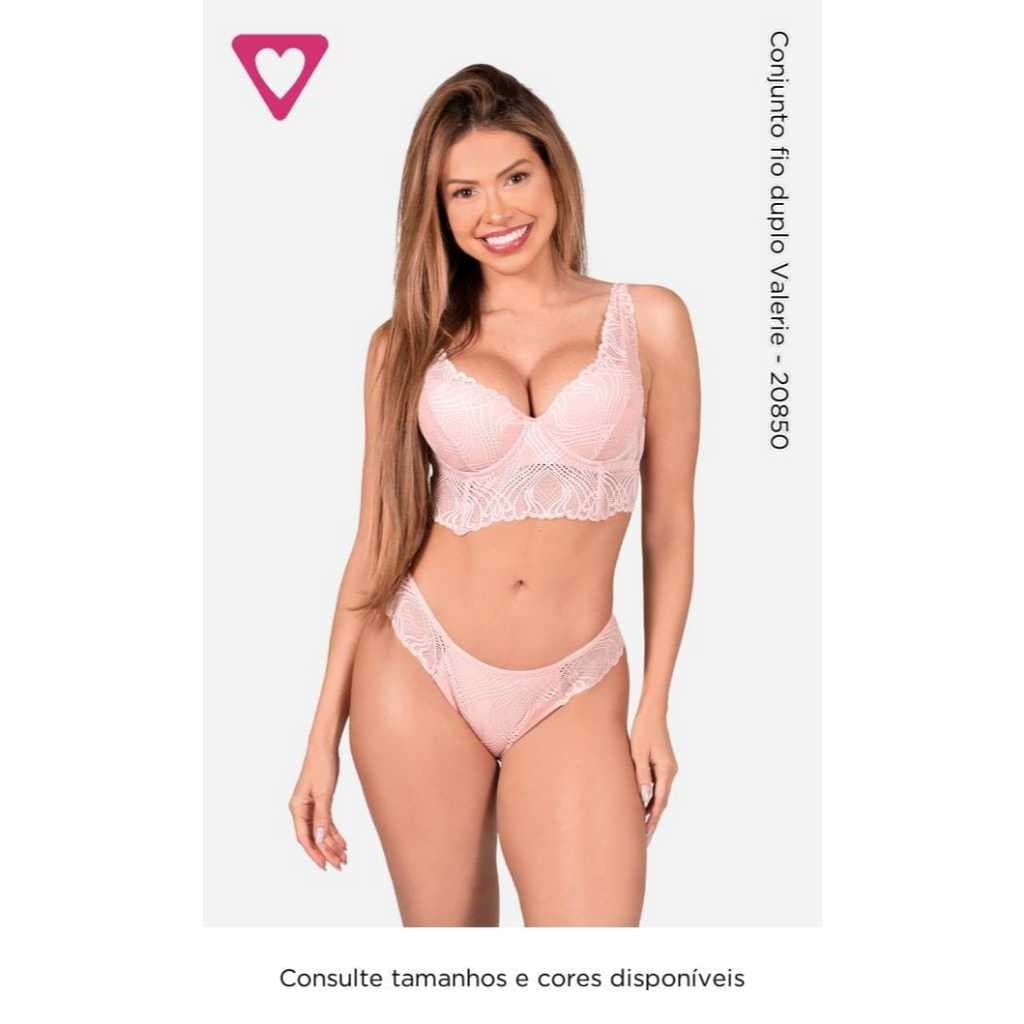 CONJUNTO FIO DUPLO VALERIE ROMANCE