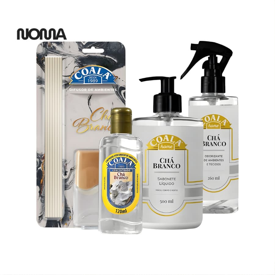 Kit Coala Home Chá Branco