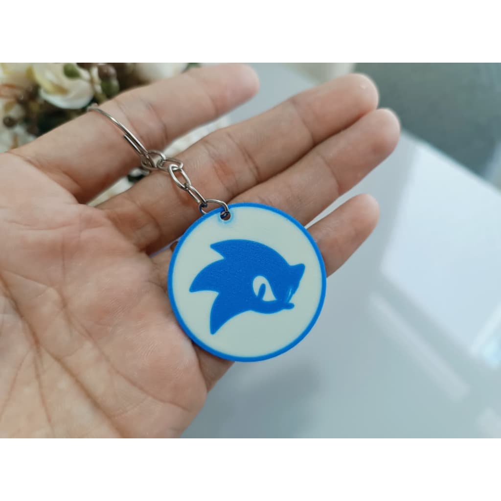 Pingente para chaveiro Sonic
