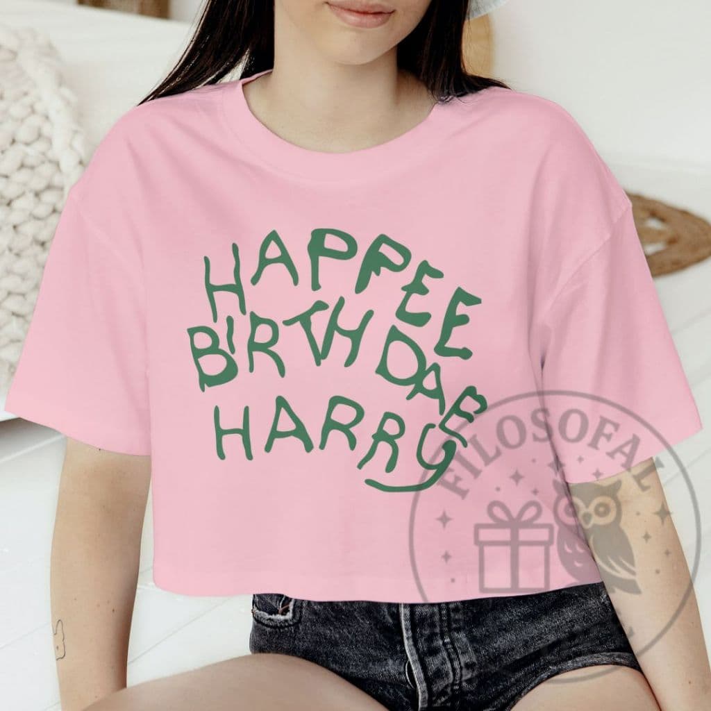 Cropped Harry Potter - Bolo Aniversario do Hagrid - 100% Algodão 30.1