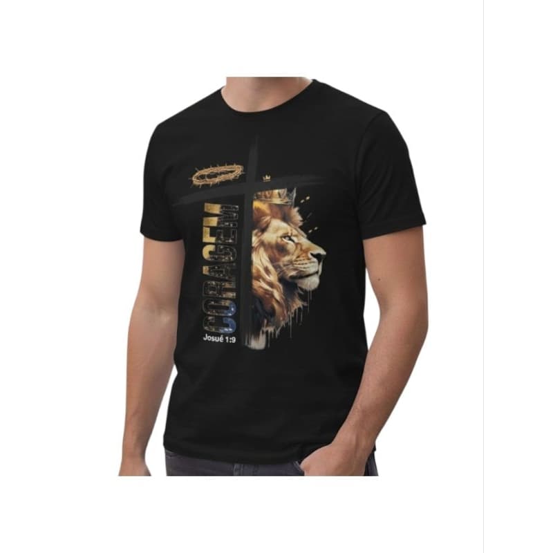 Camiseta Masculina Estampada 100% Algodão