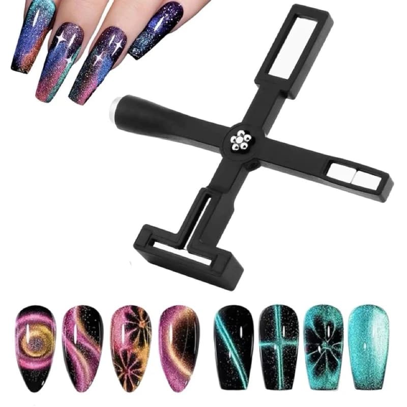 5 em 1 ImaOlho de Gato Forte UV/LED Esmaltes Gel Prego Vara Magnética Cabeça Nails Design Arte Unha