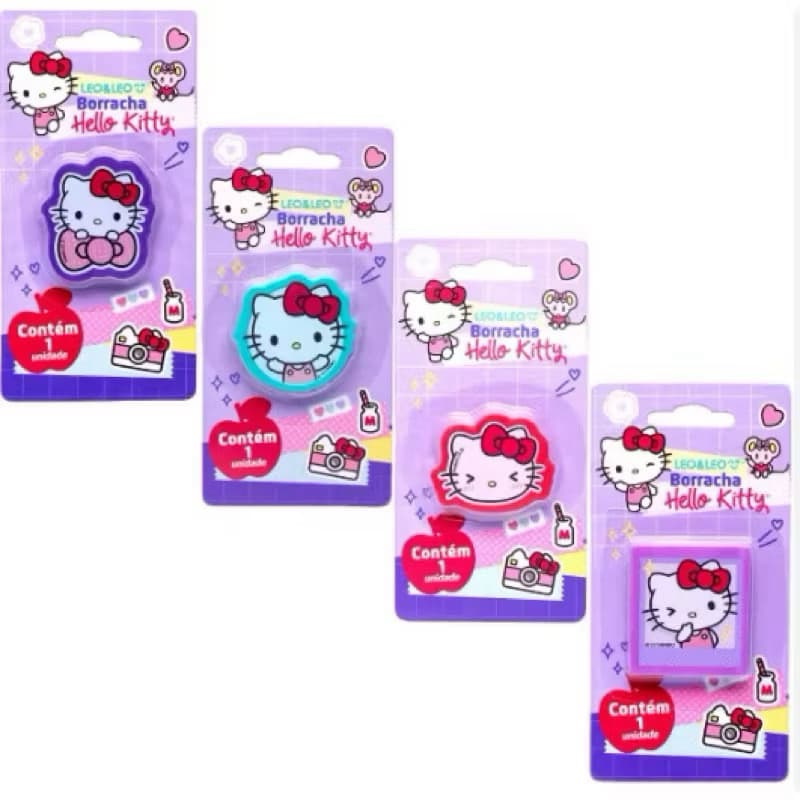 Borracha Escolar Hello Kitty - Leo&Leo