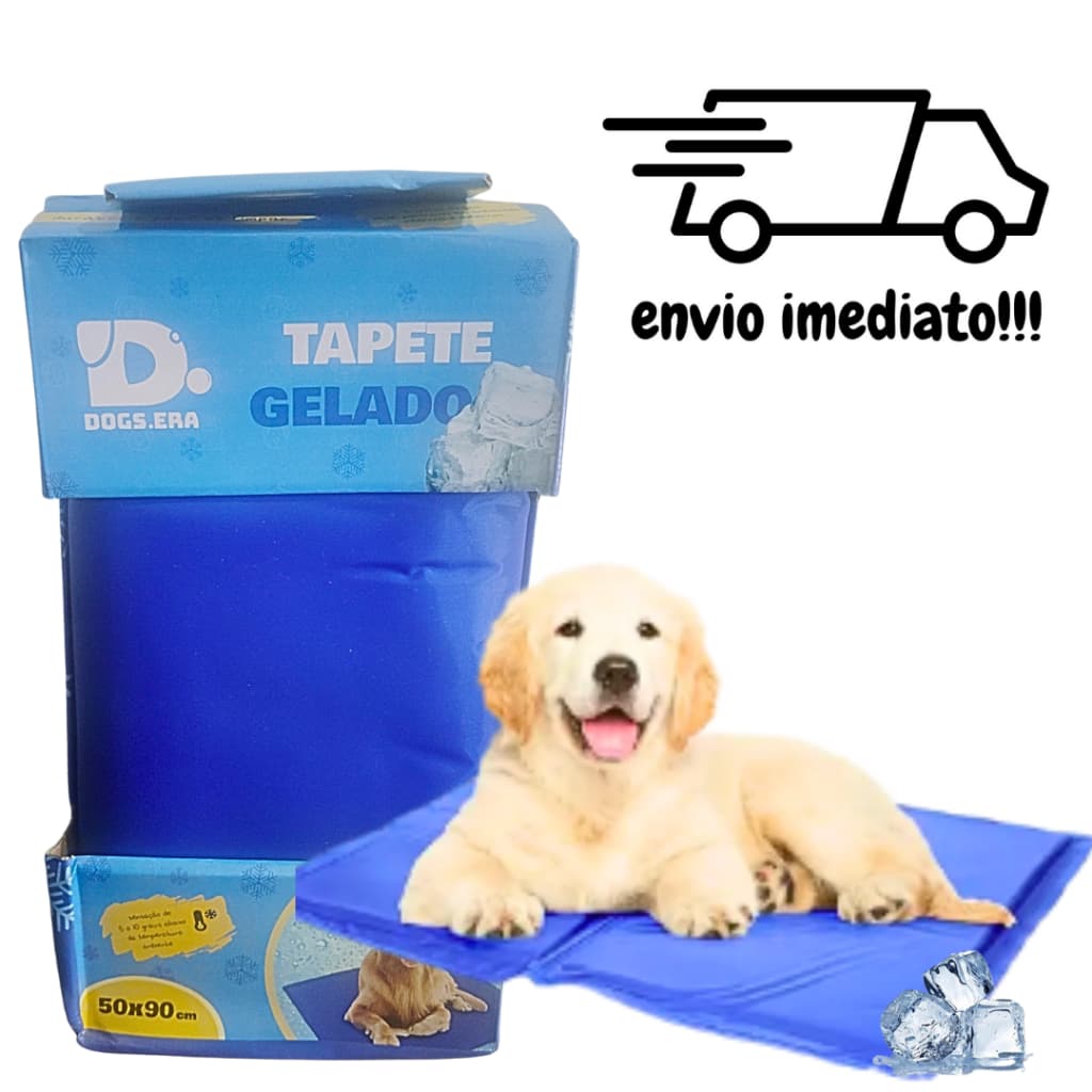 Tapete gelado para cachorro 50 x 90 cm