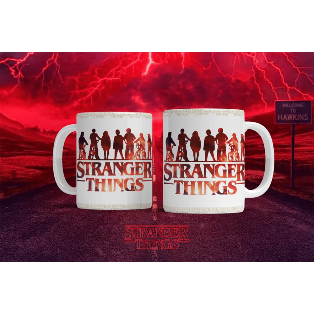 Caneca Série Stranger Things de Porcelana