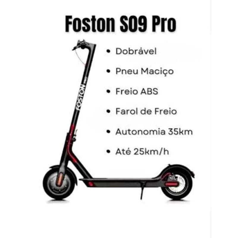 🛴 Patinete Elétrico Foston S09 Pro – Descrição do Produto