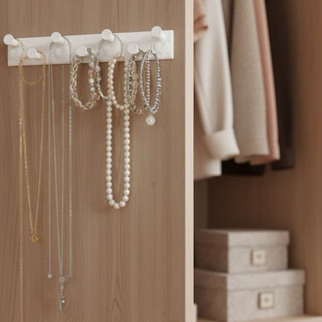 organizador de colares e pulseiras, porta joias, impresso em 3D.