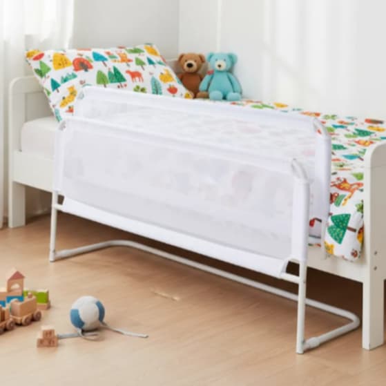 KIT 2 Unidades da Grade De Cama com Tela de Proteção Tranquilidade ao Dormir Serve para Cama Box Colchão