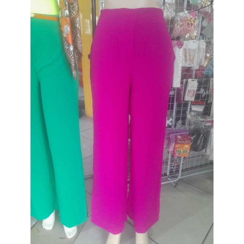 Calça Feminina Alfaiataria Premium Cintura Alta Conforto Elegantee Bolso Lateral +Xuxinha de brinde