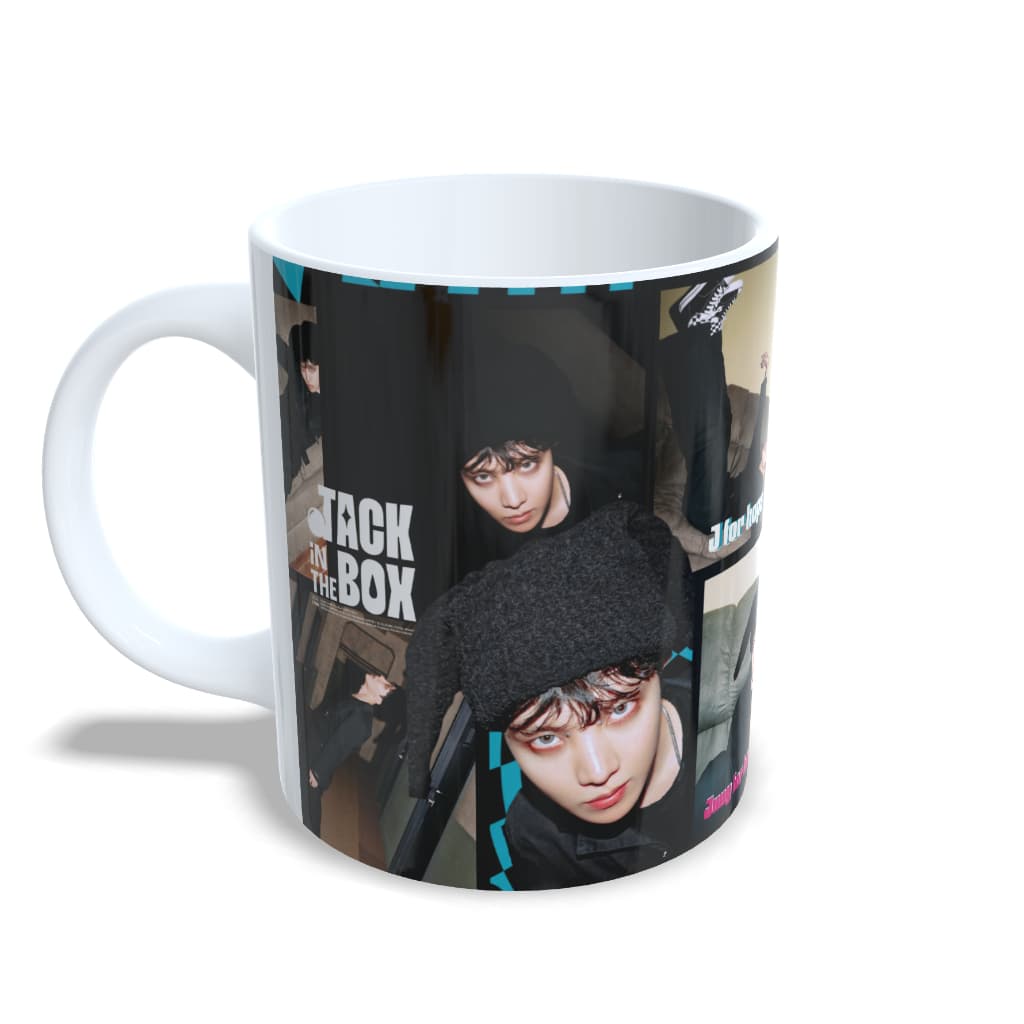 Caneca BTS Arte 7 - Jhope BTS - Jack in the Box Porcelana qualidade das fotos 4K PREMIUM