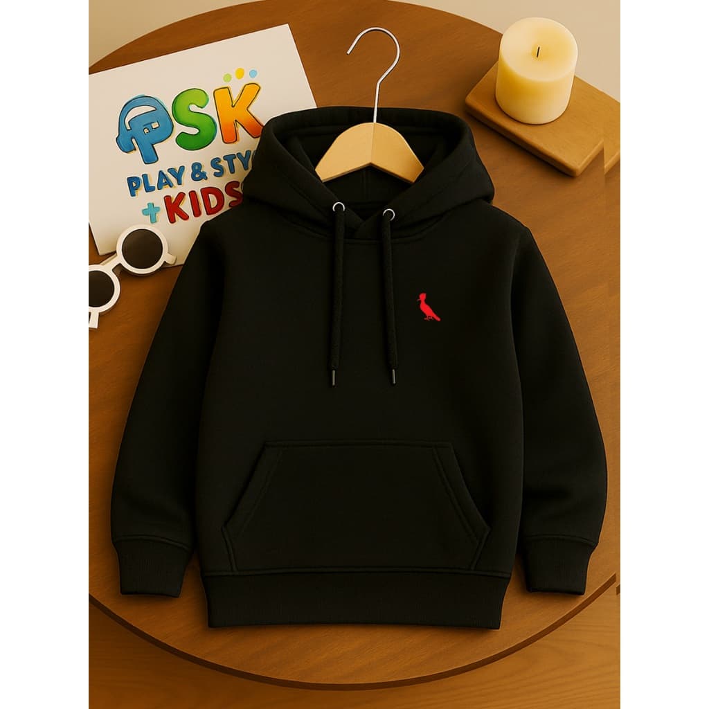 Agasalho Infantil Reserva Blusa de Frio Canguru Moletom Premium Com Capuz Flanelado 100% Algodão
