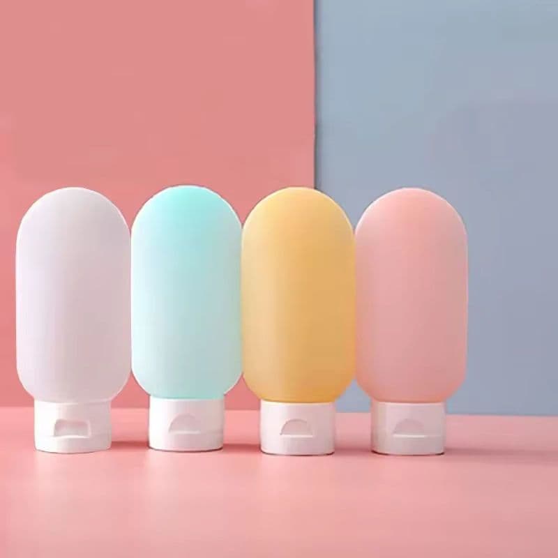 Bela Mão Creme Tubo De Enchimento Fan Shape Matte Flip Top Cosmetic Plastic Squeeze Tube Embalagem para Body Scrub