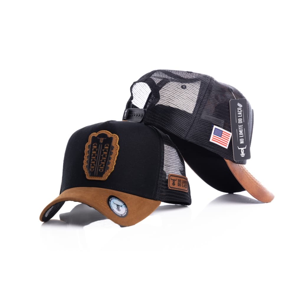 Boné Country Trucker Americano Tela Original No Limite do Laço - envio imediato