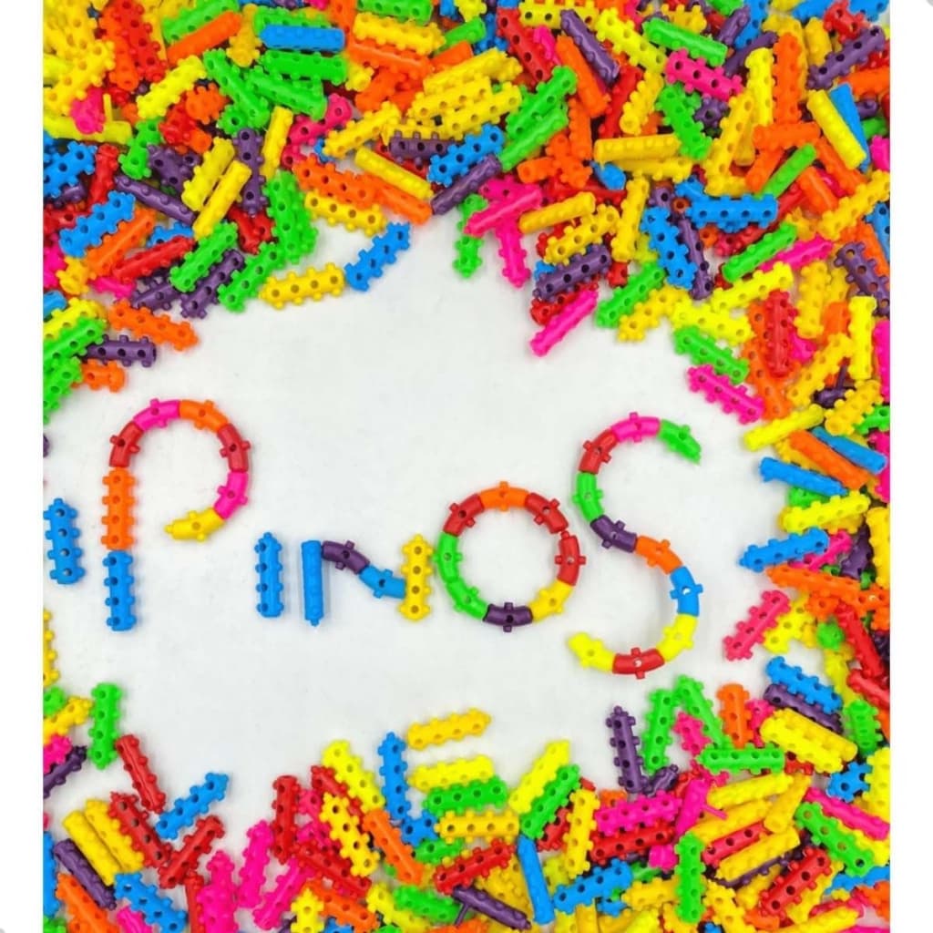 Montar E Brincar Com Blocos Coloridos 200 - PINOS