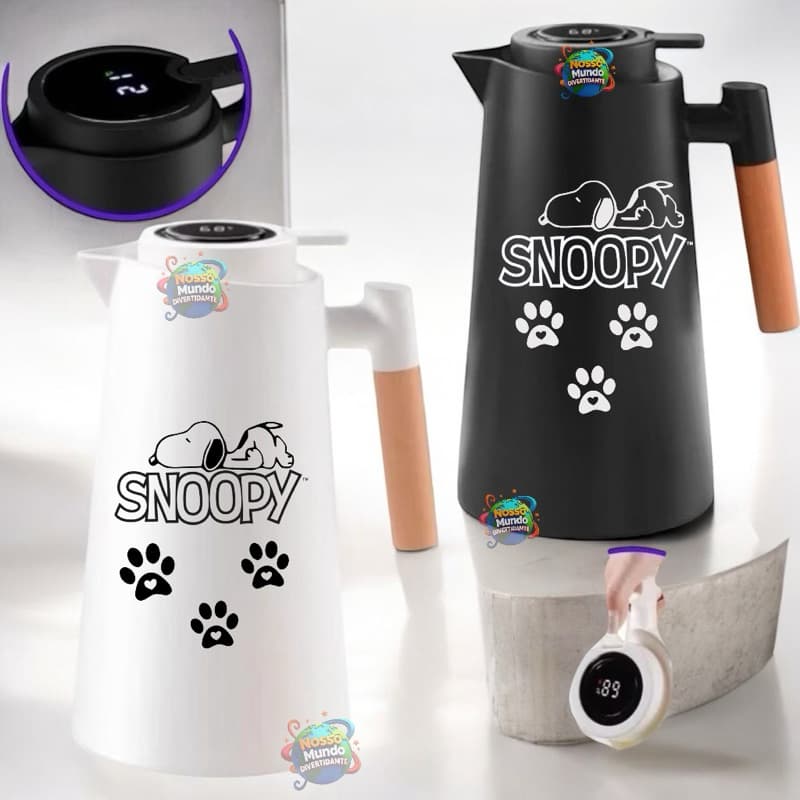 Garrafa de Café 1 Litro Snoopy