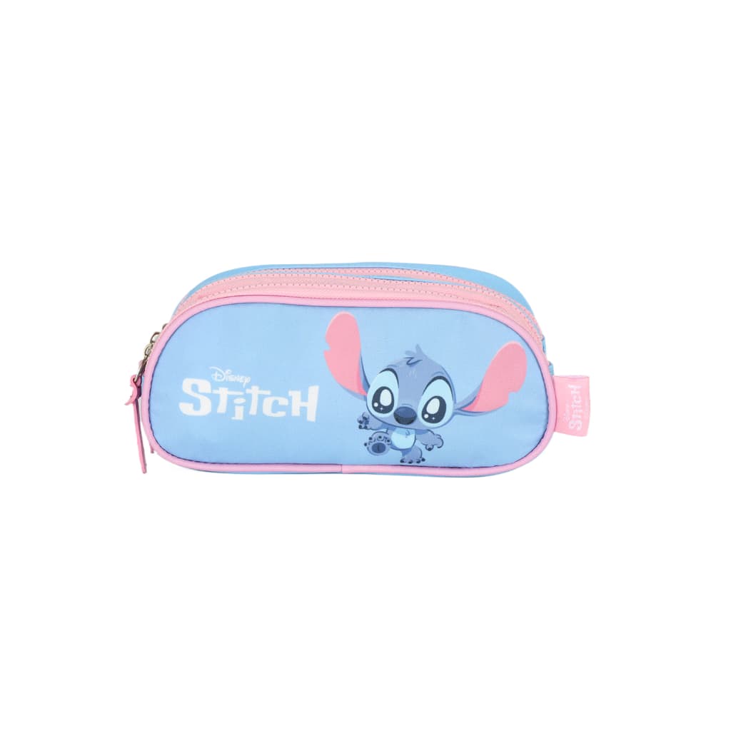 Kit Stitch Disney Lancheira Térmica Com Estojo Box /Triplo Infantil