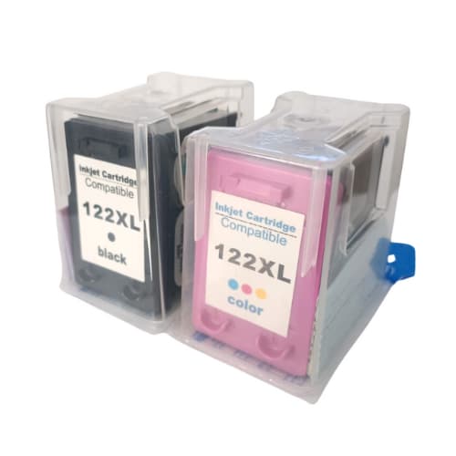 Cartucho de Tinta Compatível 122XL Preto Colorido para 1051 2547 4630 Novo e Lacrado