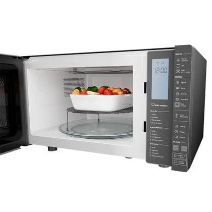 Micro-ondas de Mesa com 32 Litros de Capacidade e Grill Espelhado - 110V