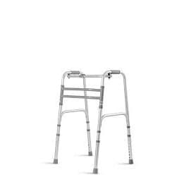Andador Articulado 3 Barras Hidrolight Alumínio Dobrável, Suporta até 135kg, Mobilidade e Equilíbrio