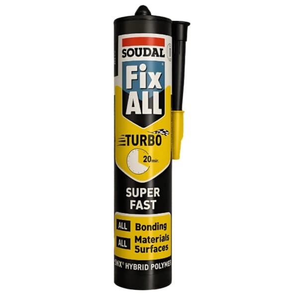 Fix ALL Turbo ES/PT Branco 290ml Selante Multiuso de Alta Fixação Envio Imediato