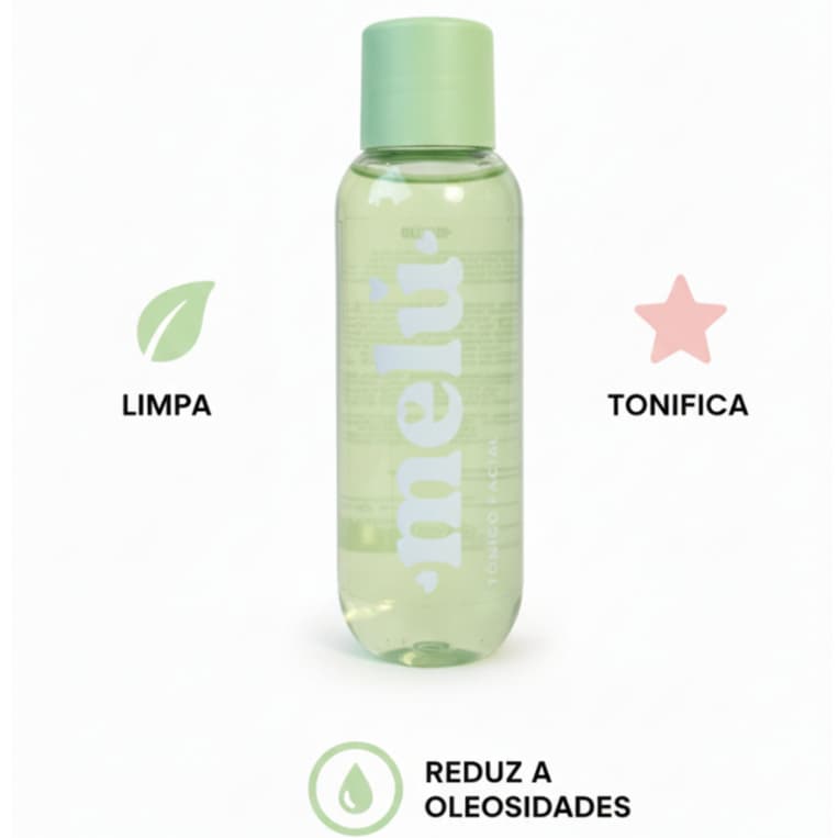 Tônico Facial Melu Ruby Rose 100 ml