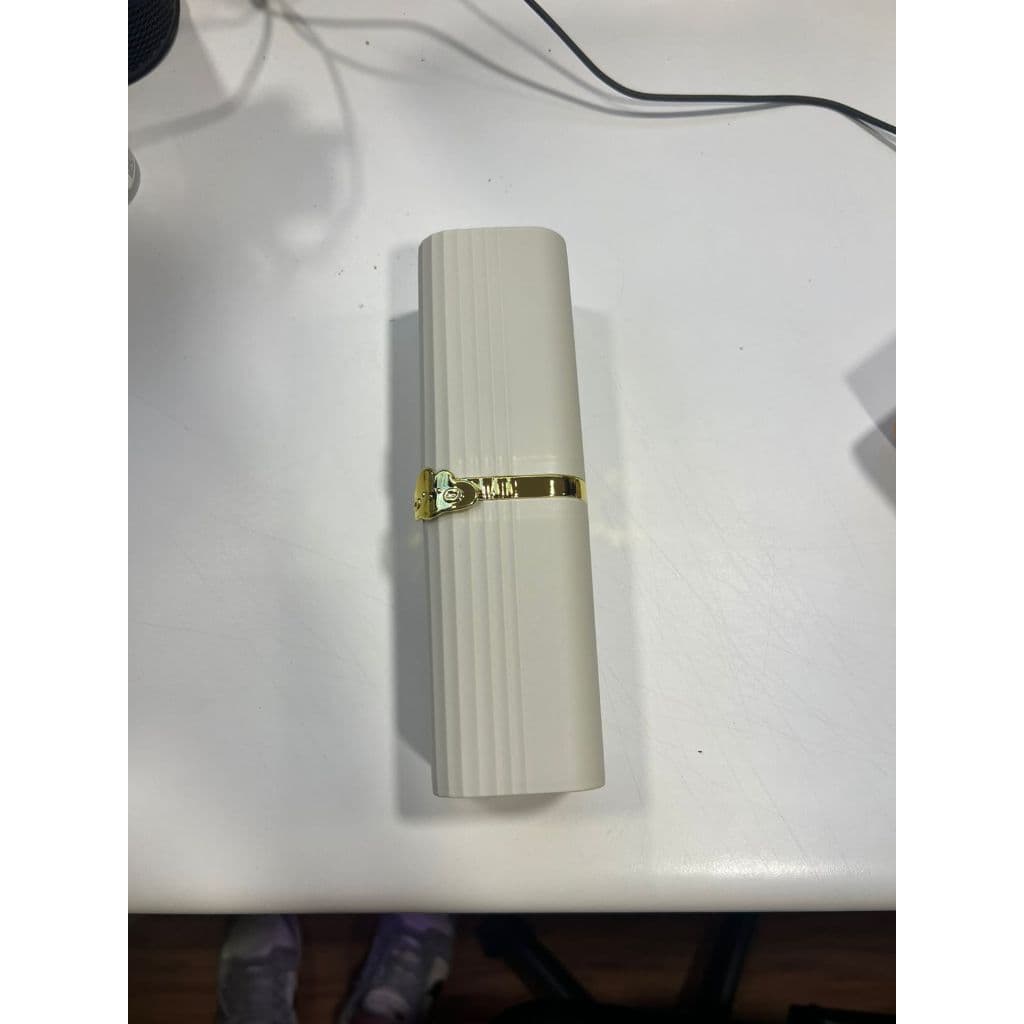 Porta Escova de Dente Bancada Polipropileno Trava Dourada 20cm Viagem Cores