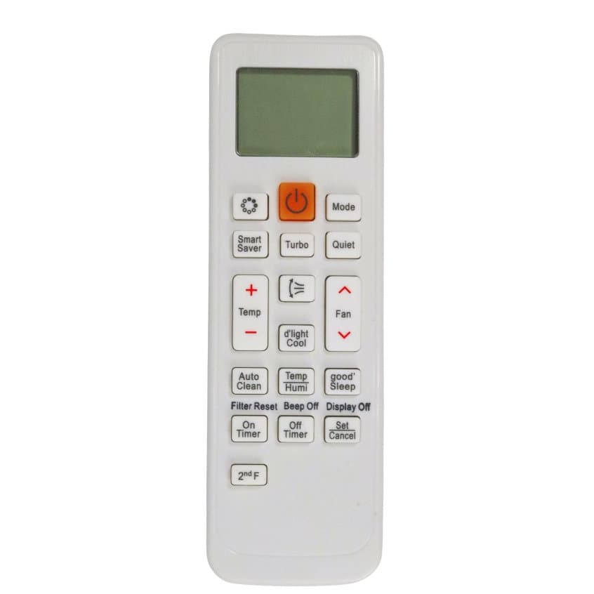 Controle Remoto Universal Compatível Ar Condicionado + 2 Pilhas