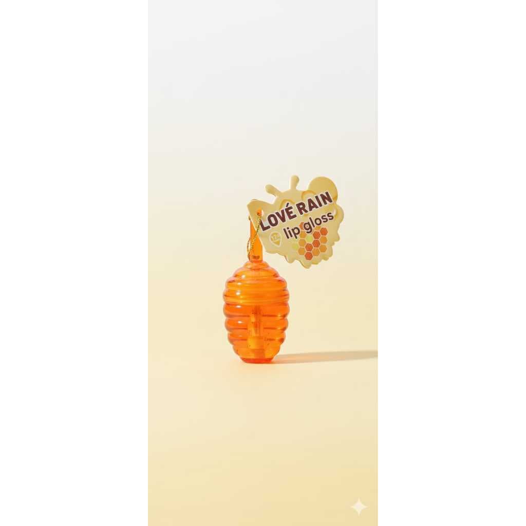 Lip Gloss Mel Love Rain Honey | Brilho Labial Hidratante Não Gruda