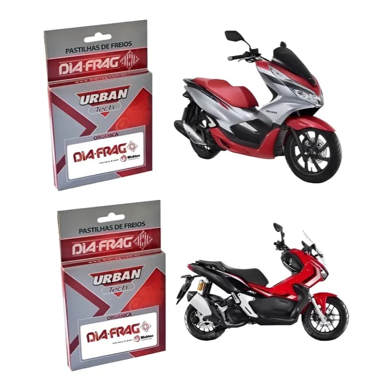 Kit Pastilhas De Freio ORIGINAL DIAFRAG HONDA PCX 150 - 160 - ADV 150 C0M ABS 20850 - 20910