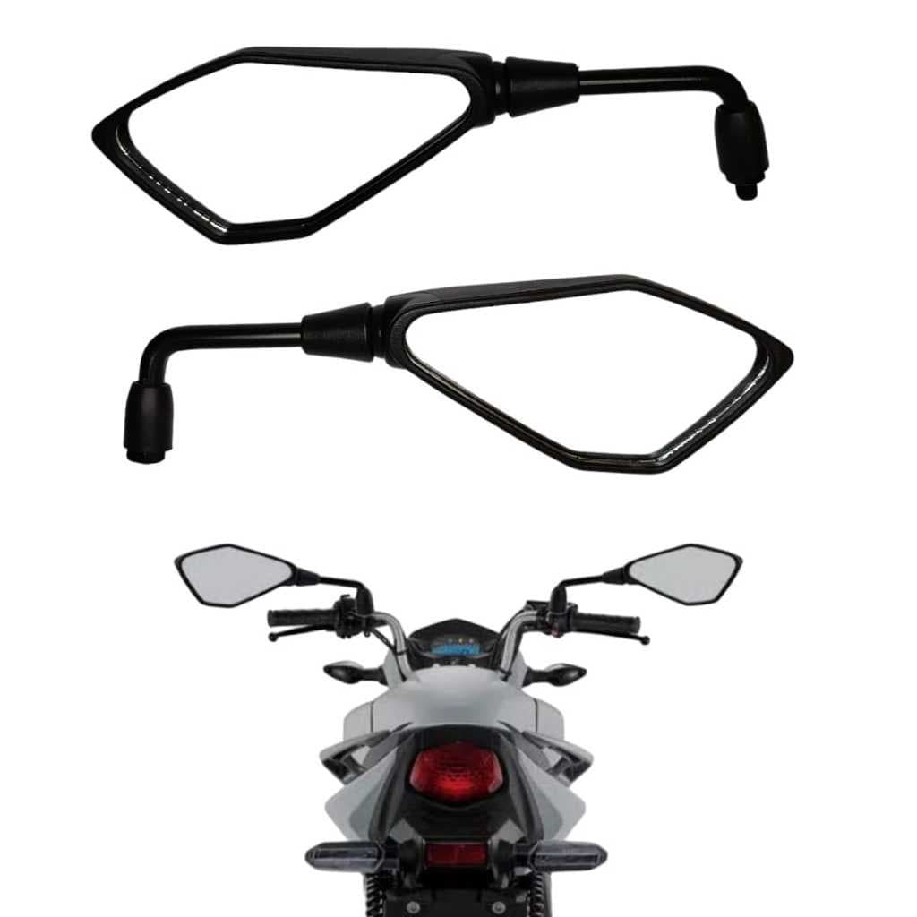 Retrovisor Kawasaki Z400 Rosca Honda Yamaha Haste Longa 100° Rebaixado