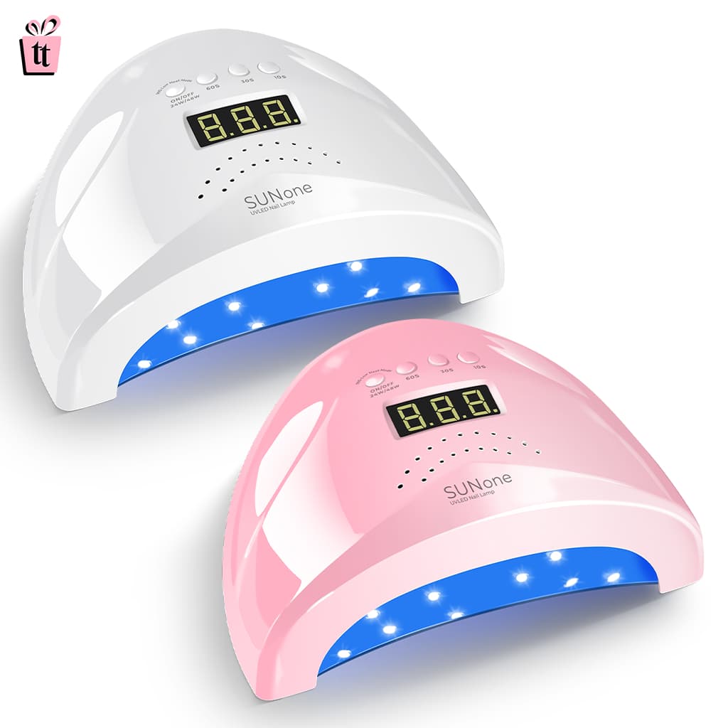 Cabine Sun One Estufa Forninho LED UV 48w Bivolt Unhas Acrigel Gel Porcelana Manicure Profissional
