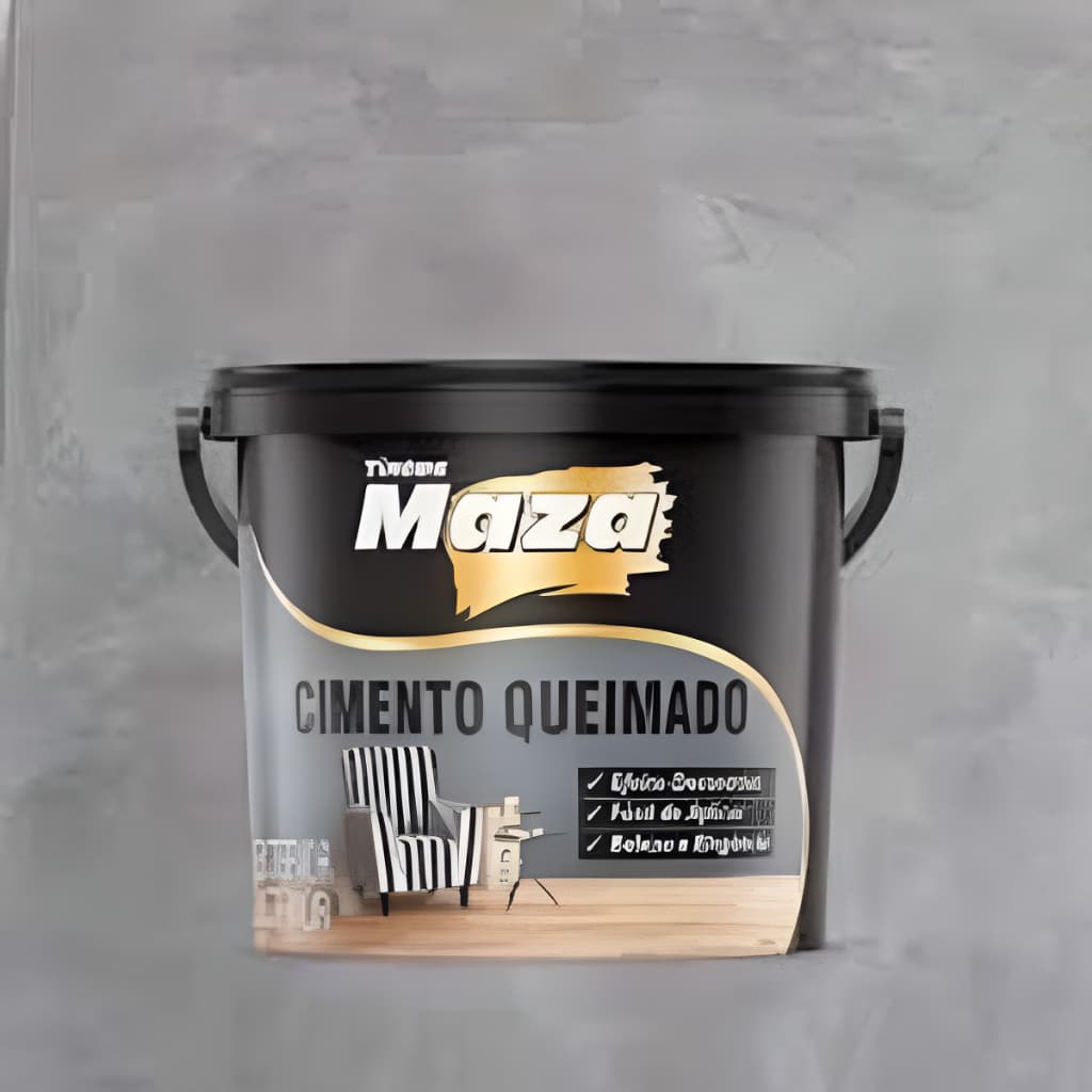 Revestimento Cimento Queimado 5,6kg Cor Chumbo