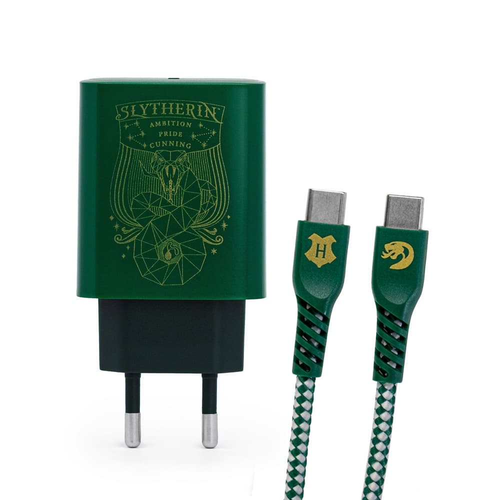 Kit de Carregamento Turbo USB-C 33W | Sonserina Harry Potter