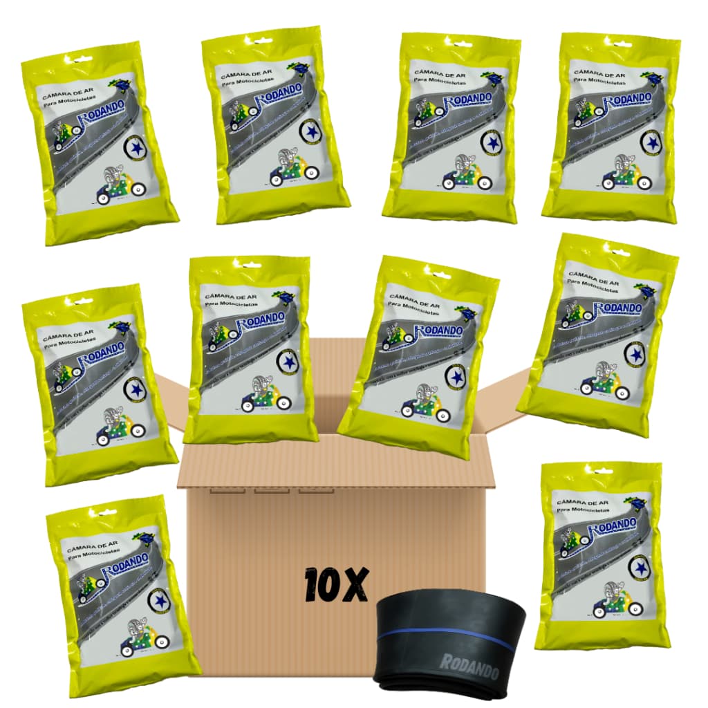 Câmara Ar Para Moto Kit 10 Unidades  Aro 460-17 traseiro BROS