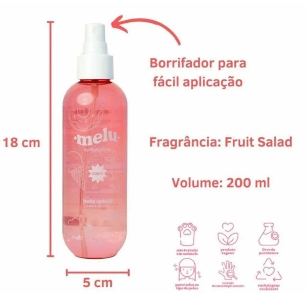BODY SPLASH FRUIT SALAD MELU RR66002 RUBYROSE - Val. 11/27 (179)