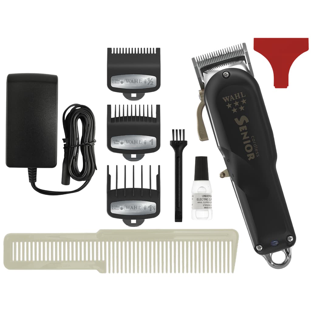 Máquina de Cortar Cabelo Wahl Senior Cordless Profissional 5 Star Bivolt 6.700 RPM