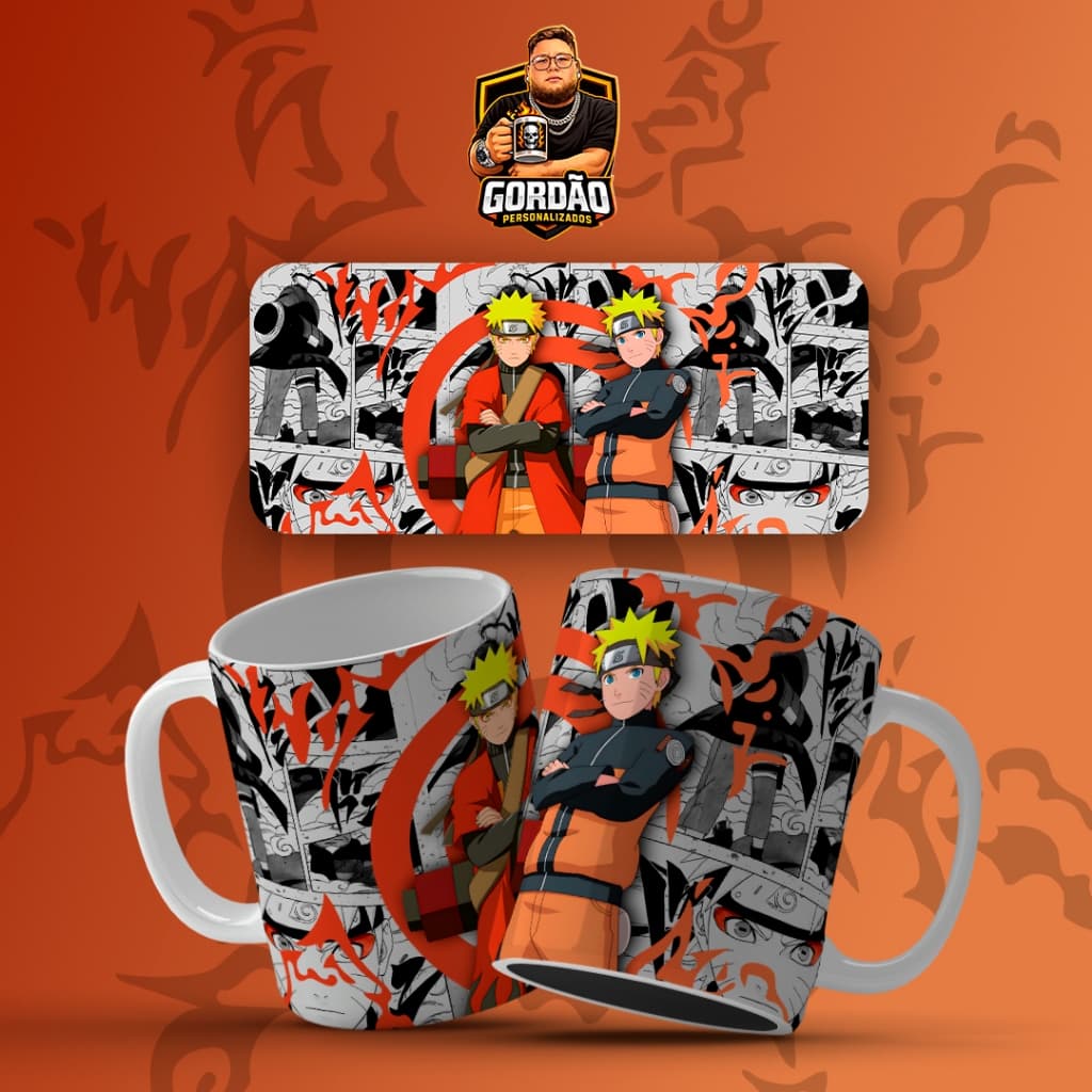 Caneca Personalizada Naruto Xícara Personalizada