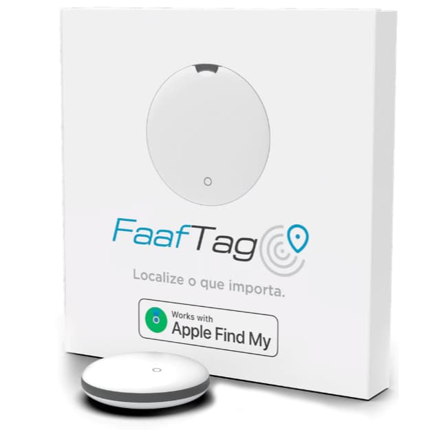 Mini Tag Rastreador Localizador De Objetos Buscar Pets Malas Gps Faaftag FT-TAG