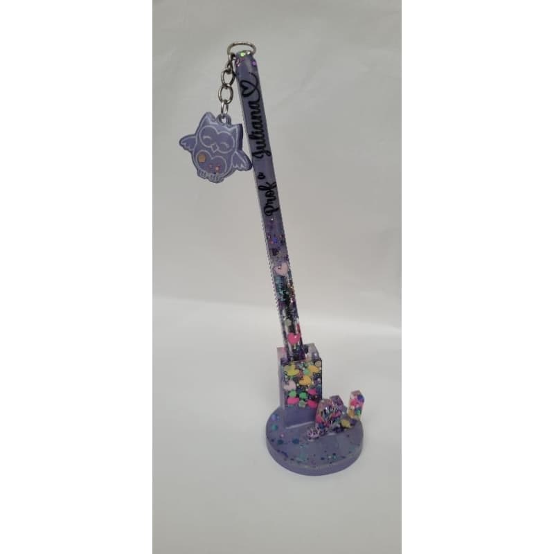 Kit Caneta personalizada +suporte | Profissão, Logo,Professores