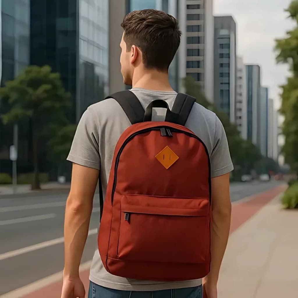✨ Mochila Casual Leve e Resistente para Trabalho e Estudos Moderna Espaçosa Perfeita para o Dia a Dia