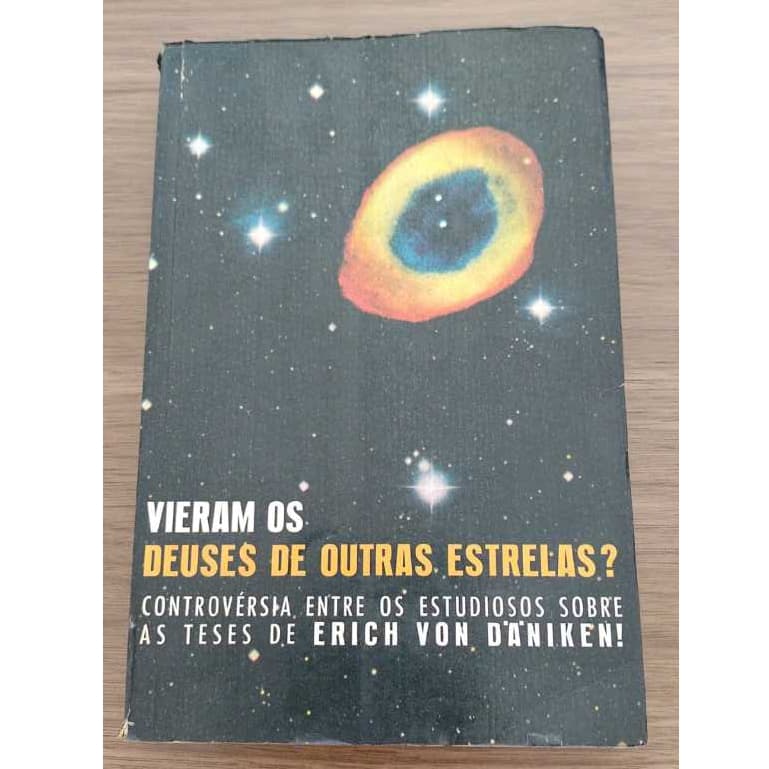 Vieram os deuses de outras estrelas - Livro de capa comum - Autor Ernst von khuon