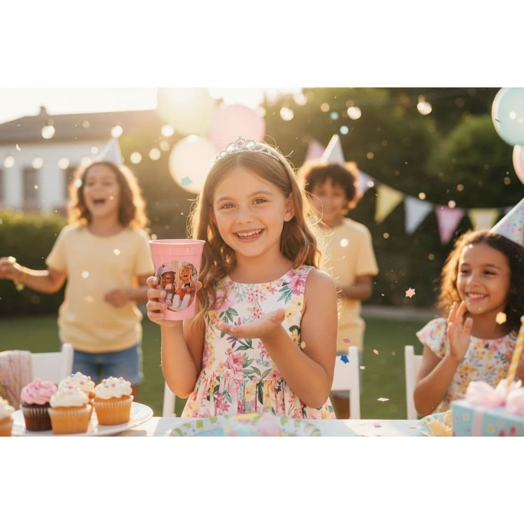Copos Plástico Reutilizável 300 ml,Para Decoração de Festa Infantis e Lembrancinhas Temáticas - ROBLOX