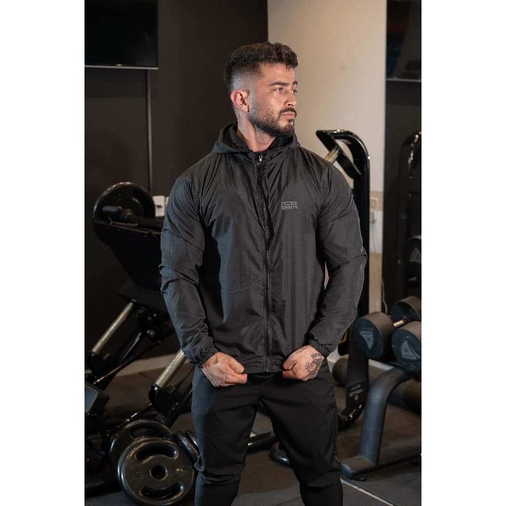 Jaqueta Forrada Premium Puffer Impermeável Corta Vento Rock Saints