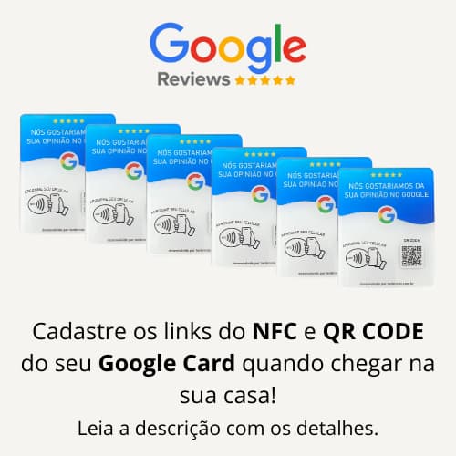 Placa de Avaliação de Aproximação no Google QR CODE e NFC