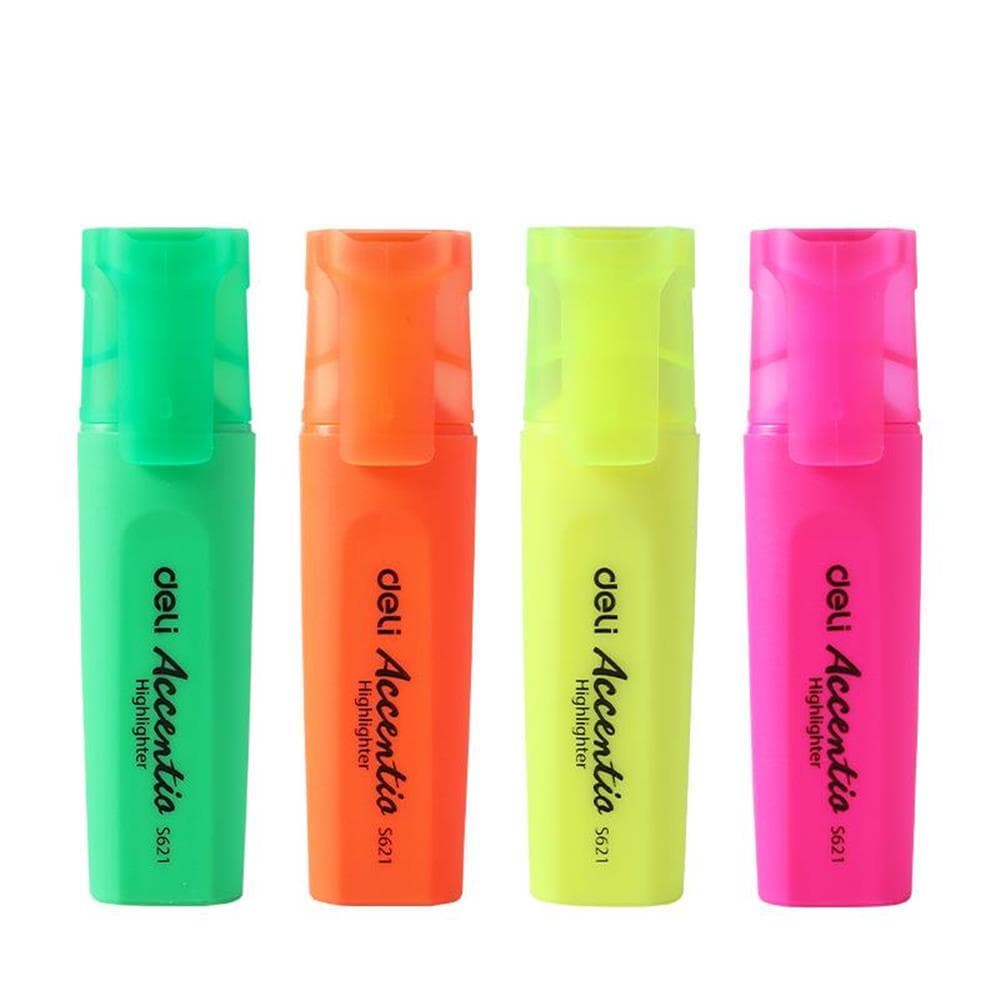 Caneta Marca Texto Delight Ponta Chanfrada – Cores Vibrantes