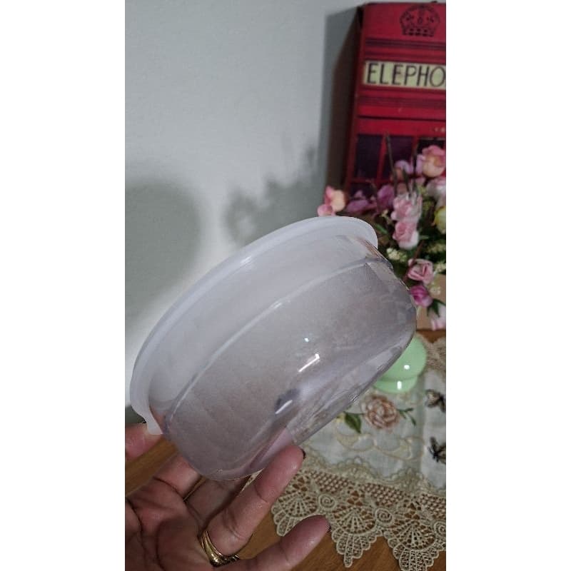 TUPPERWARE POTE TIGELAS PREMIER TRANSPARENTE POLICARBONATO MATERIAL SUPER RESISTENTE ORIGINAL